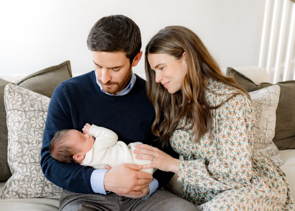 boston in-home newborn session