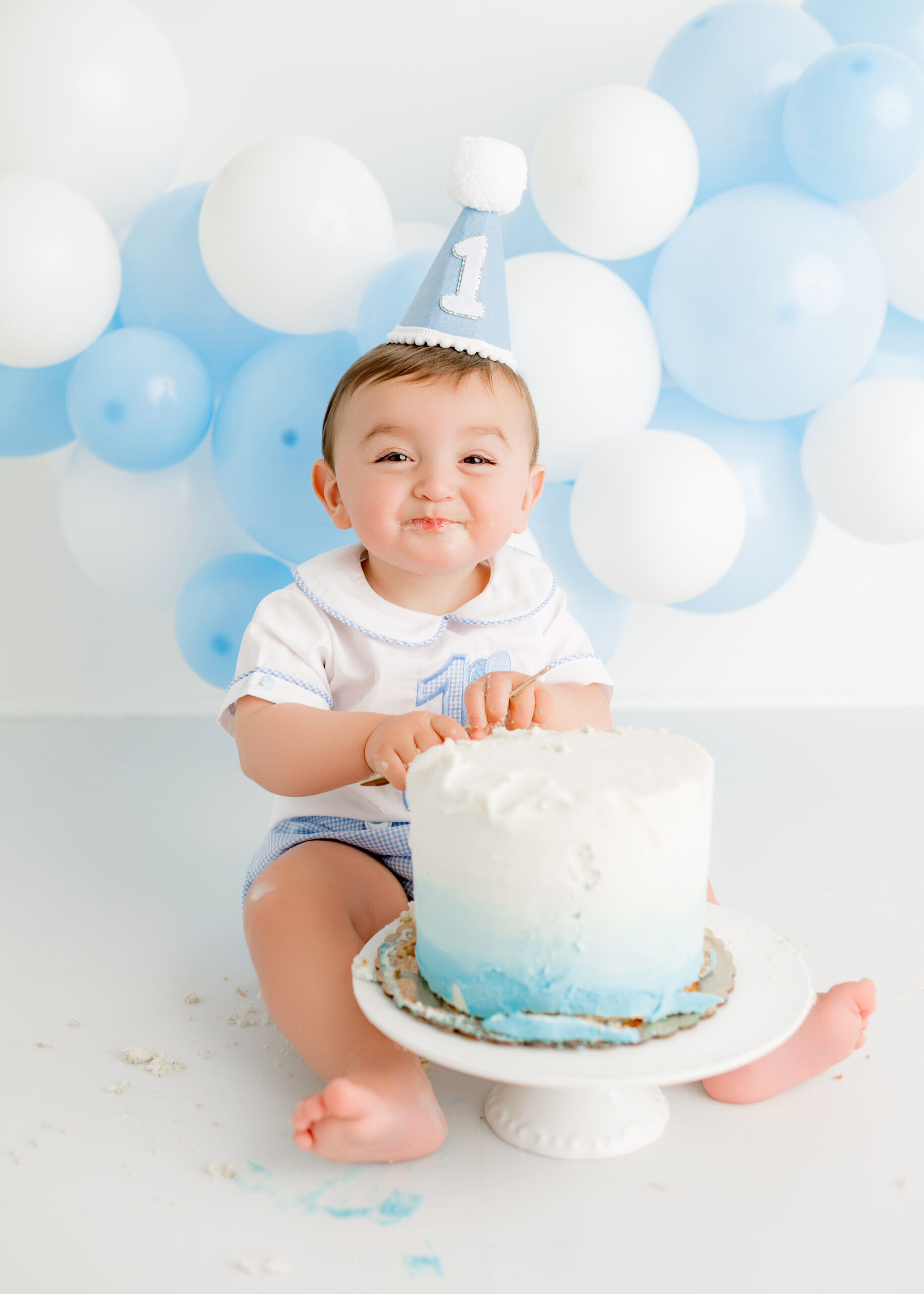 milestone cake smash session