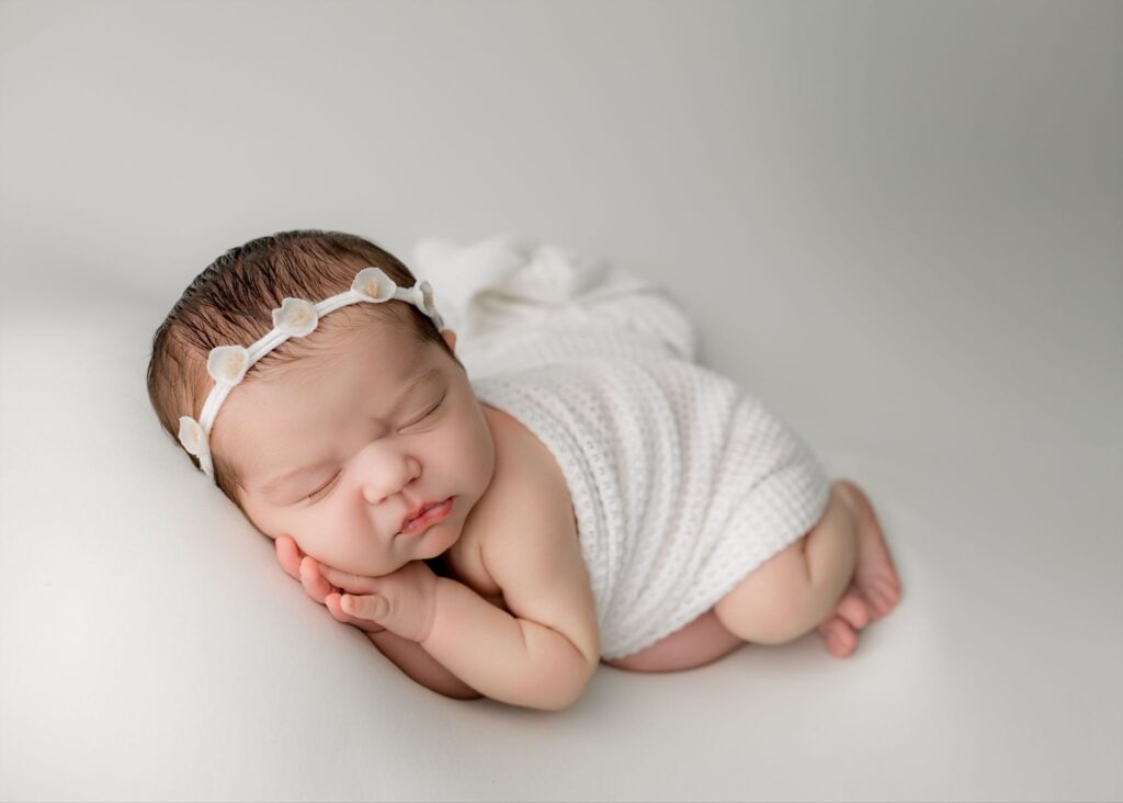 in studio newborn photographer