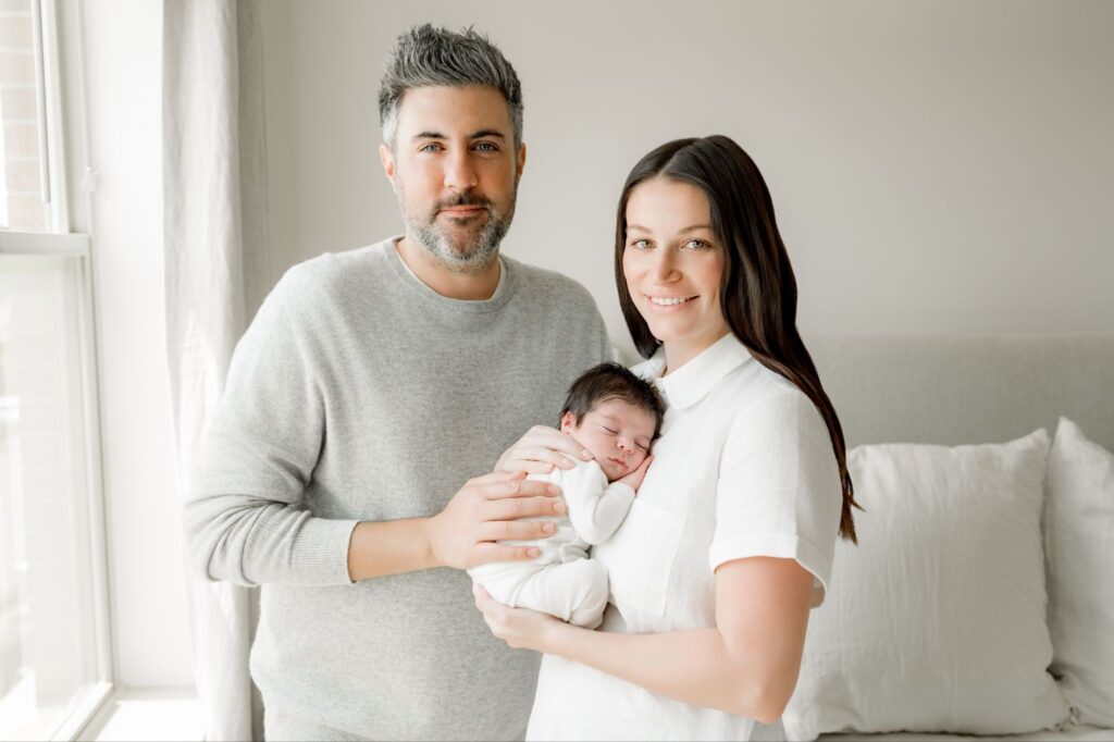 home newborn session