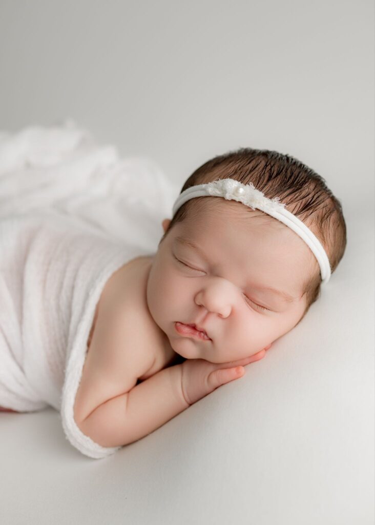 newborn studio session